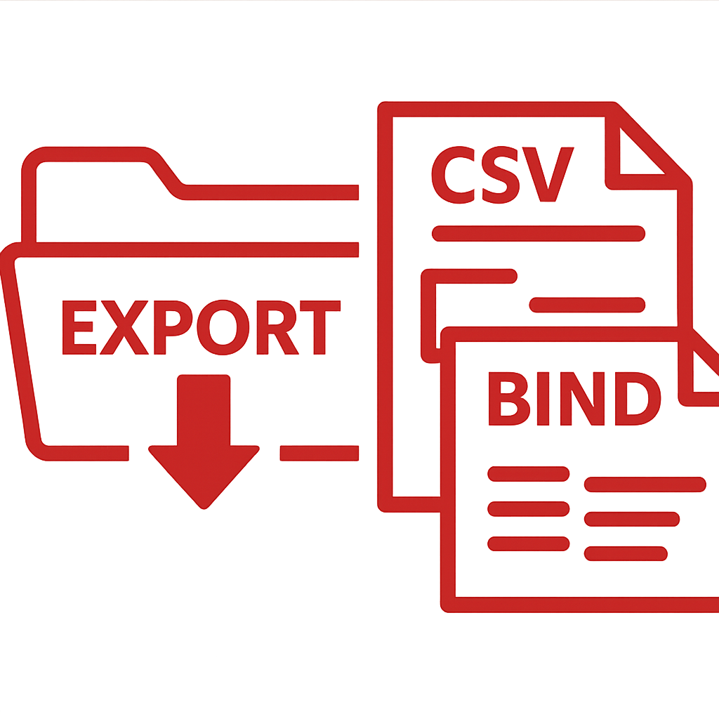 Export DNS