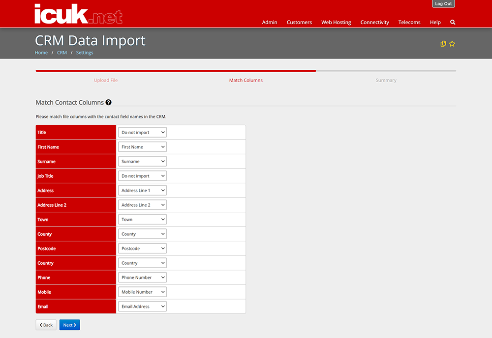 Data Import / Export