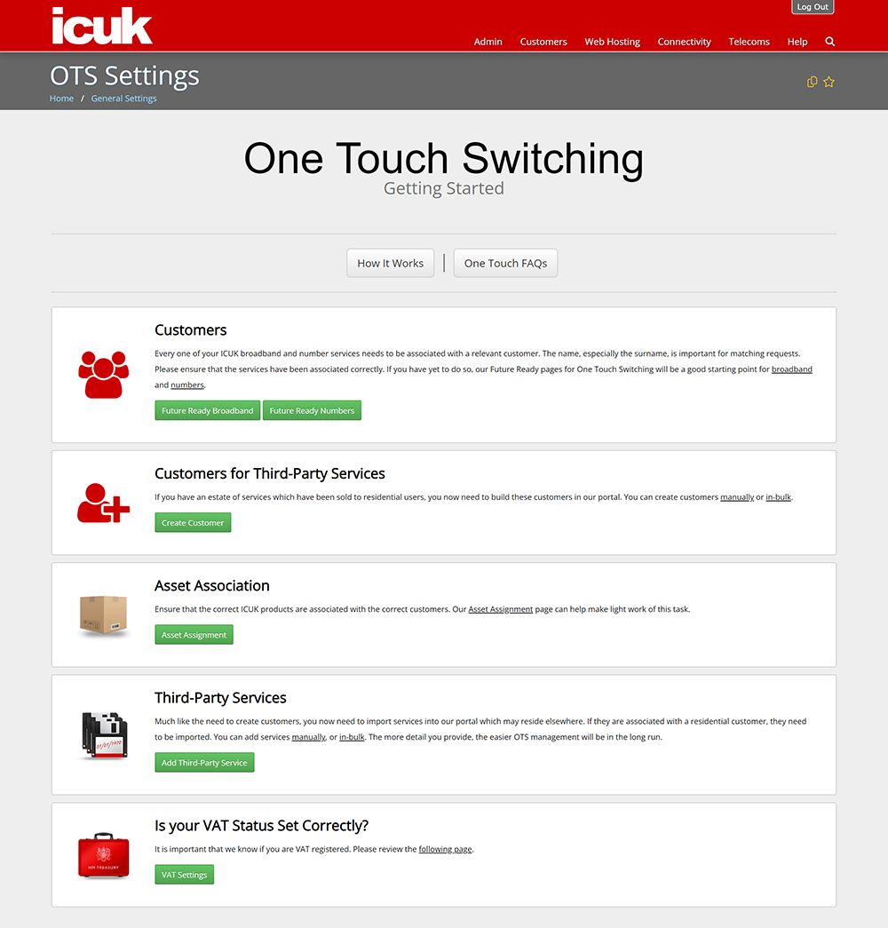 One Touch Switching