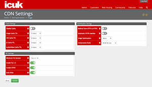 CDN Settings