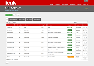 OTS Services List