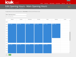 Opening Hours