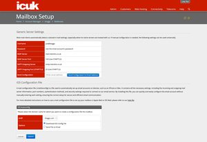 Mail Settings