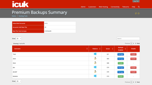 Premium Backup List