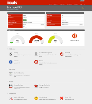 Manage Linux VPS