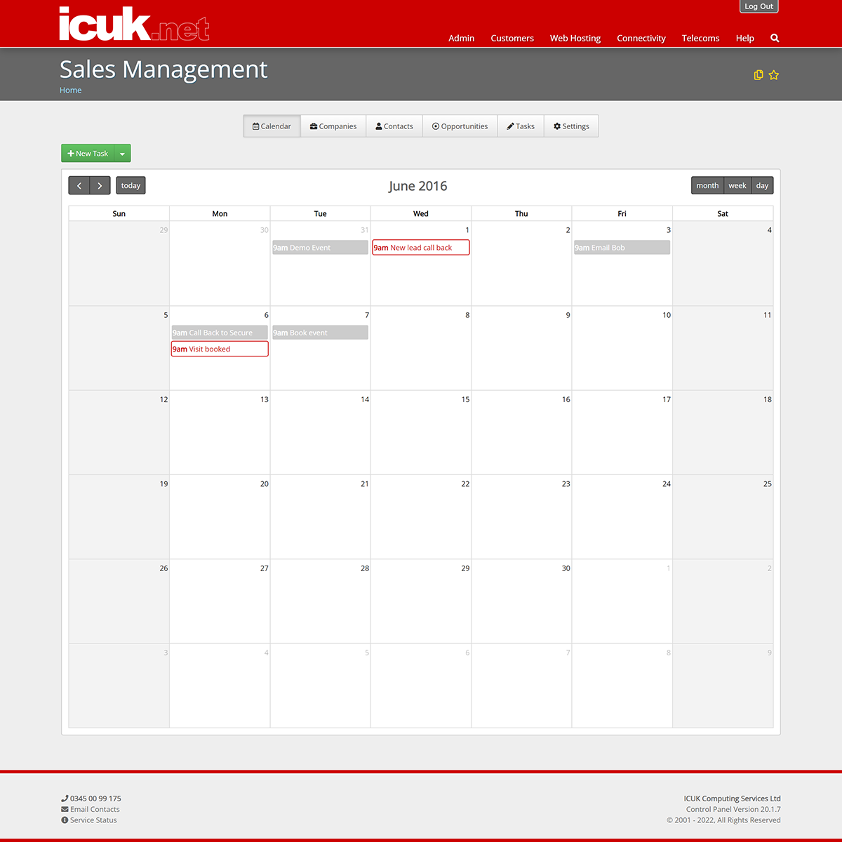 Calendar