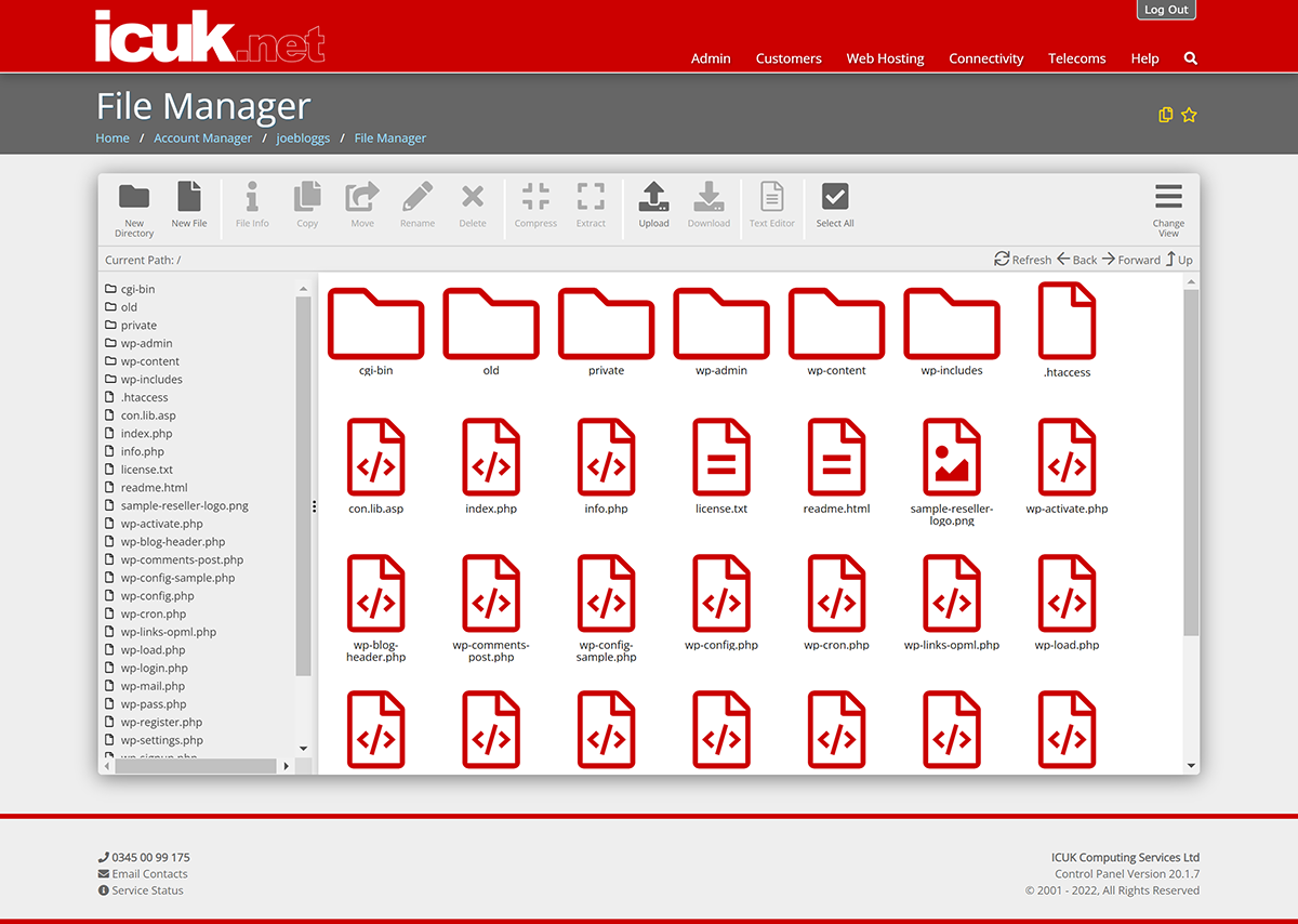 Website File Manager