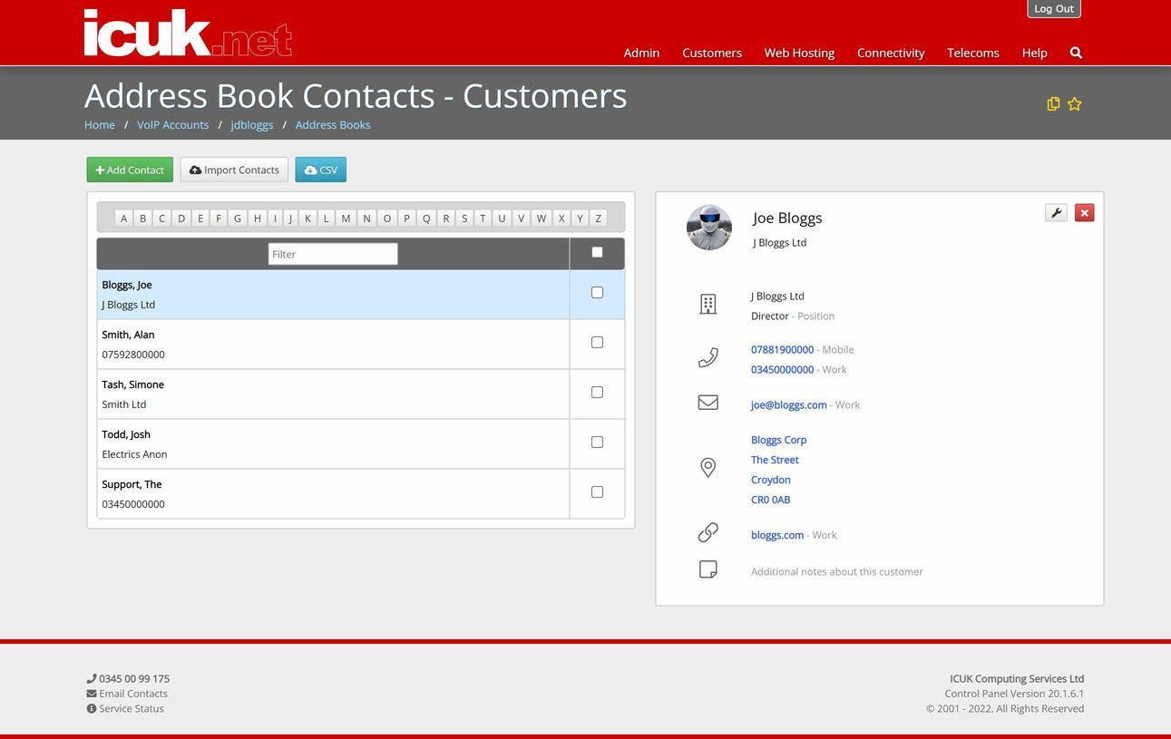 Address Book Editor