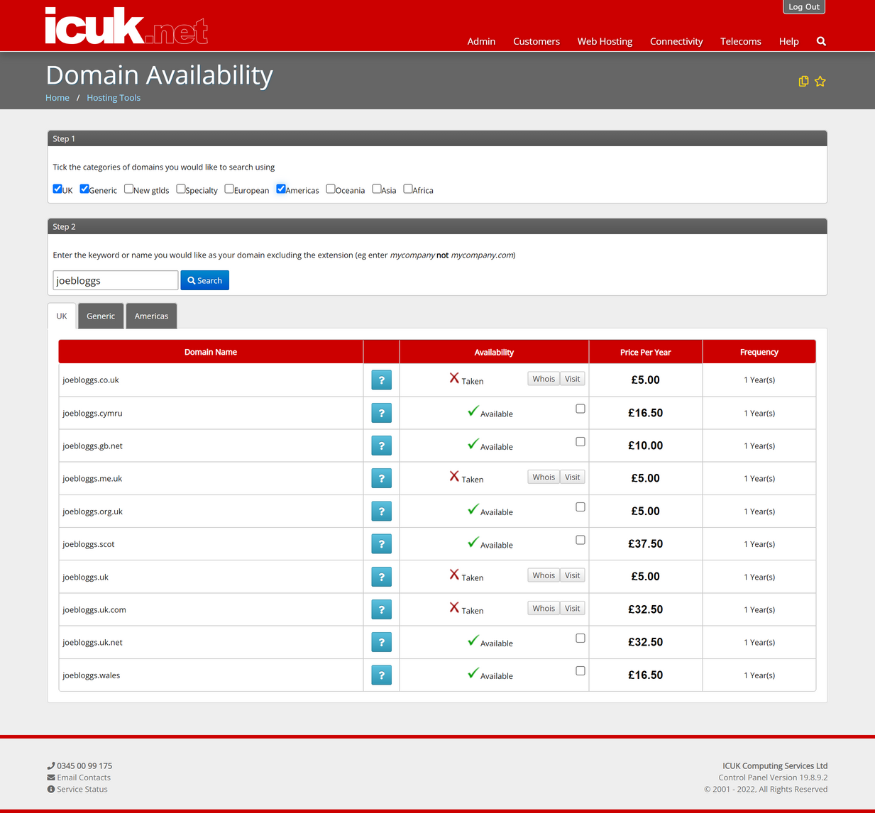 Availability Checker