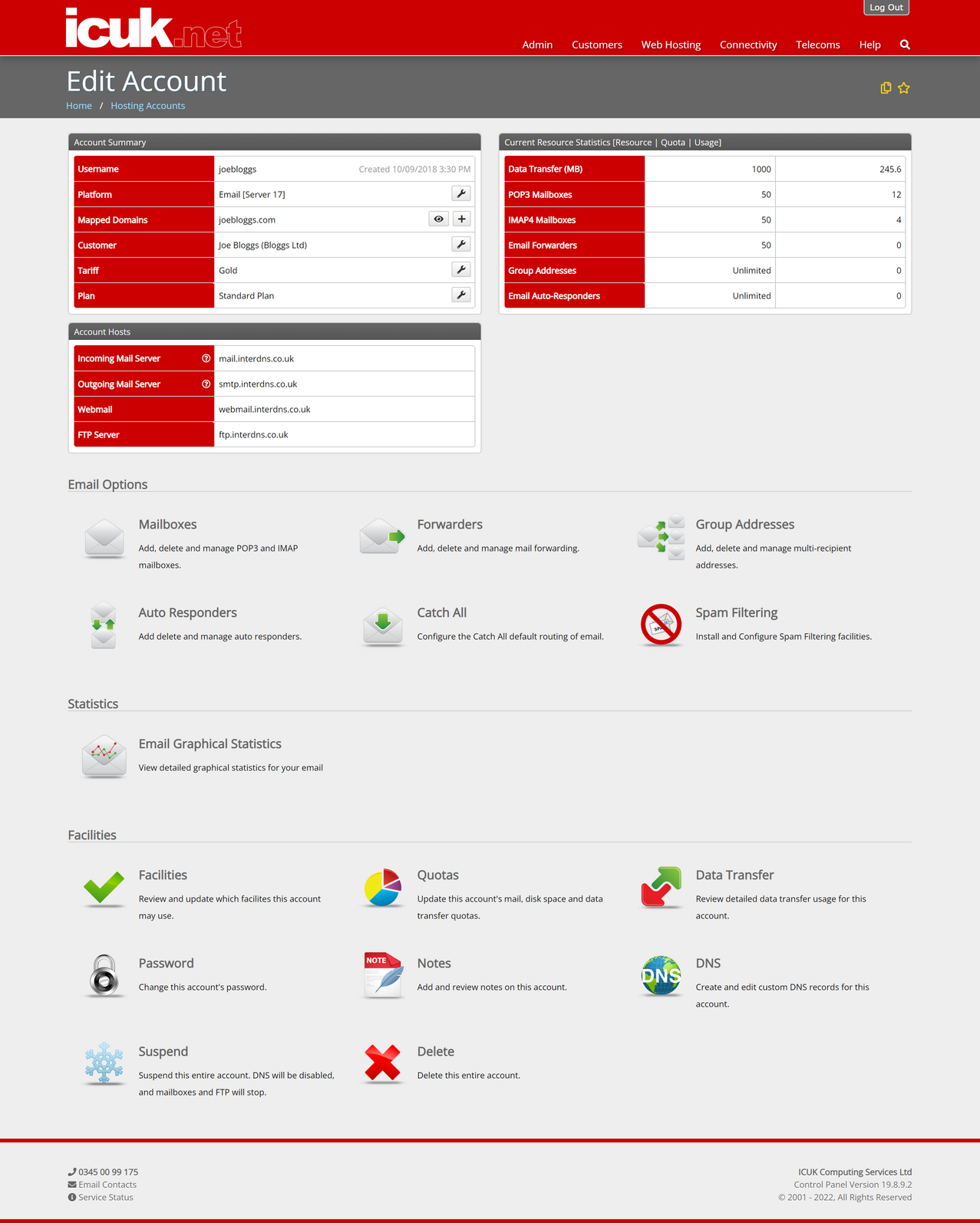 Email Only Hosting