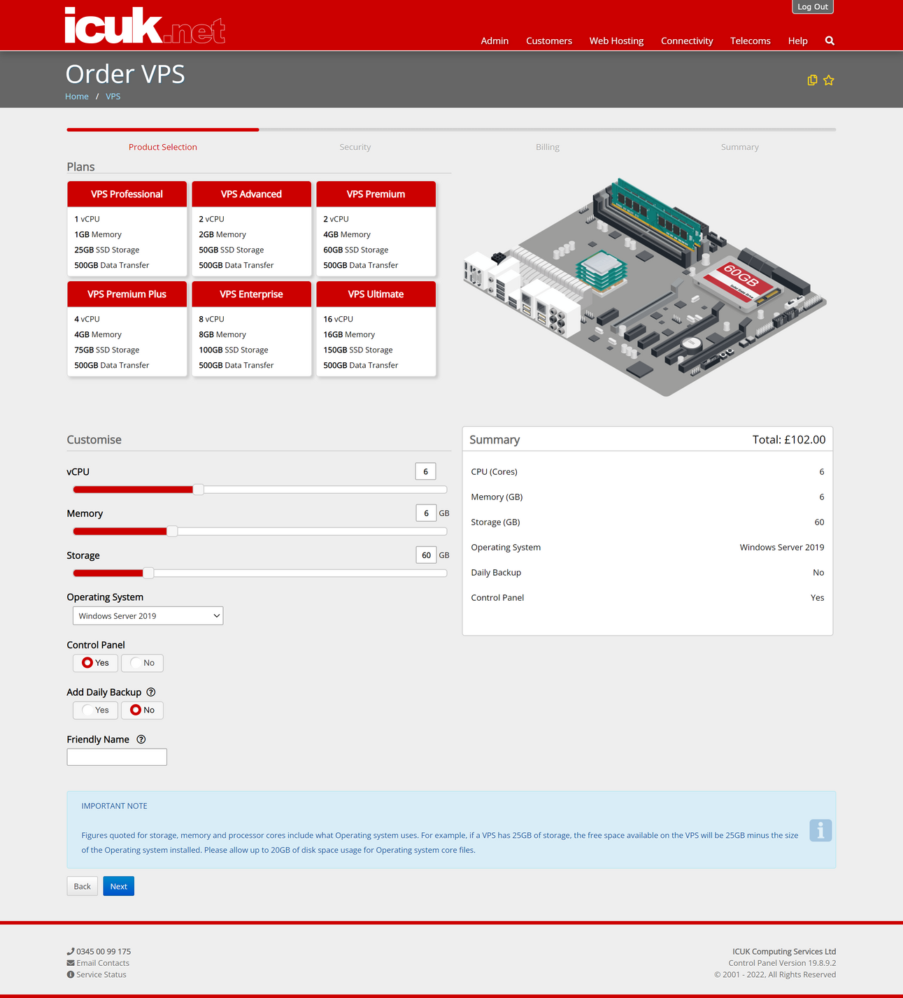 Order VPS