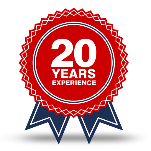 Over 20 Years Experience